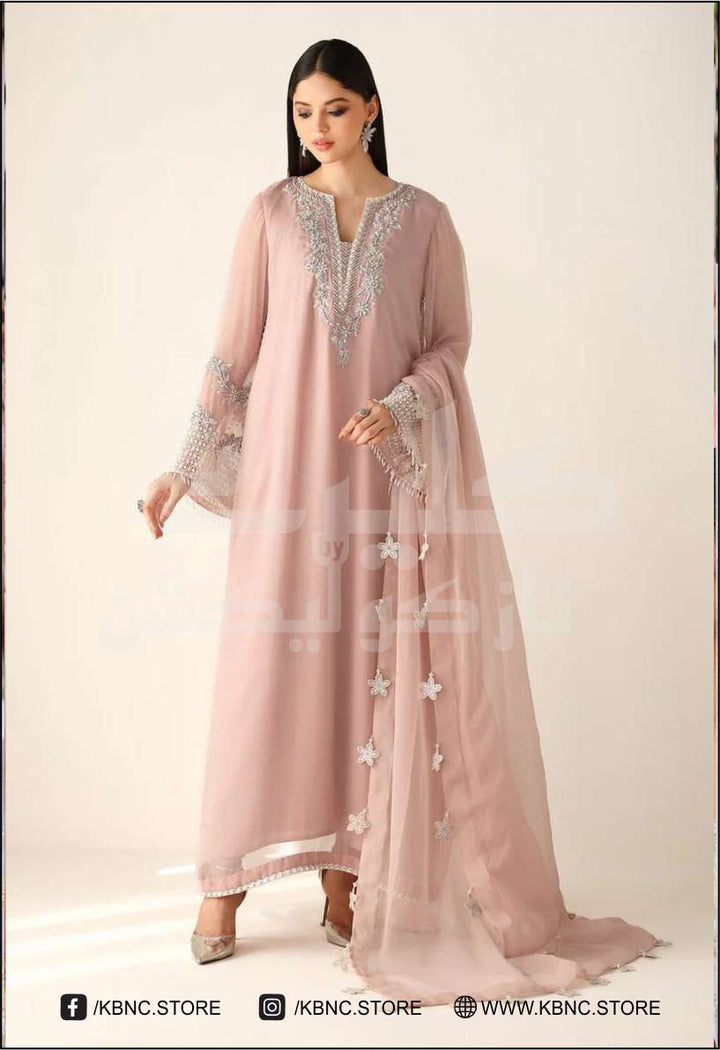 LUXURY CHIFFON HAND EMBELLISHED