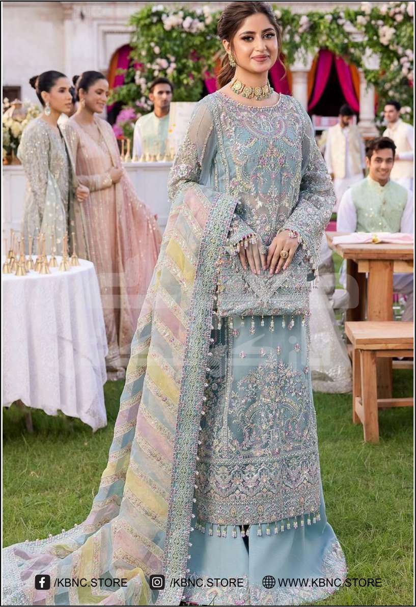 ORGANZA Suit With SATIN SILK Trouser