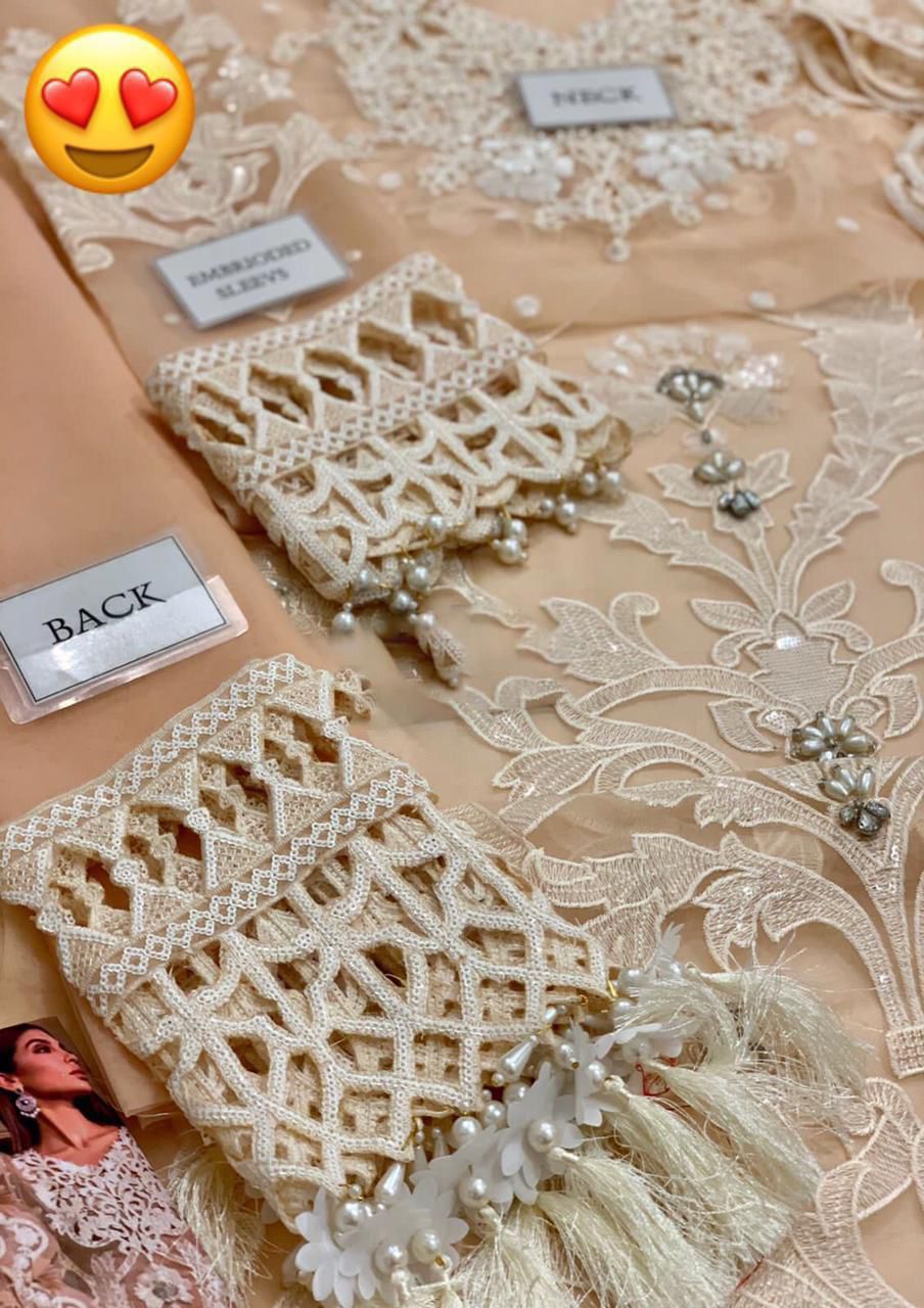 ORGANZA & SILK Fully Embroidered